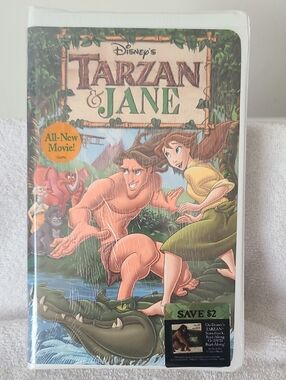 Disney Tarzan & Jane Illustrated Cover — Green, Brown